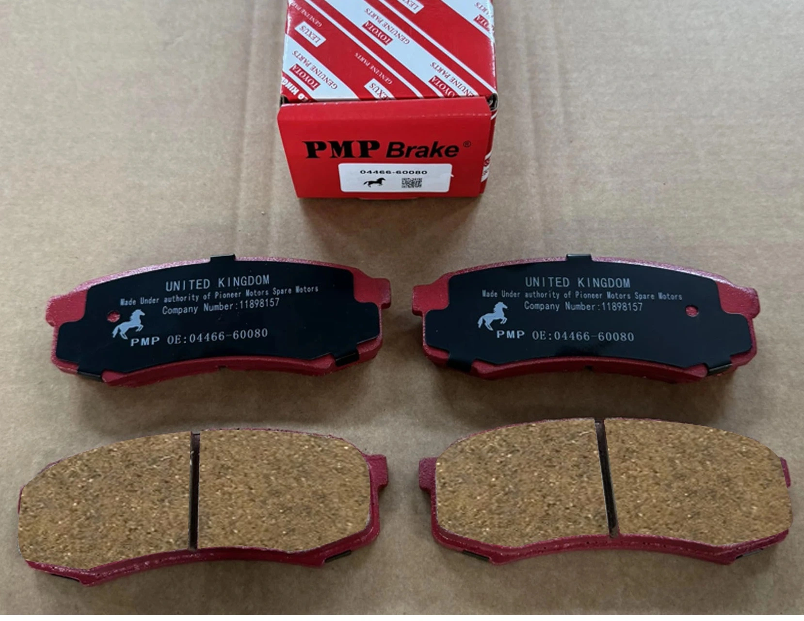 Photo of brown Metallic Brake Pads