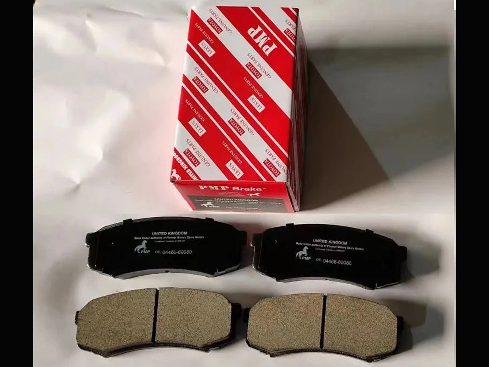 toyota brake pads draw