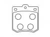 toyota brake pads draw